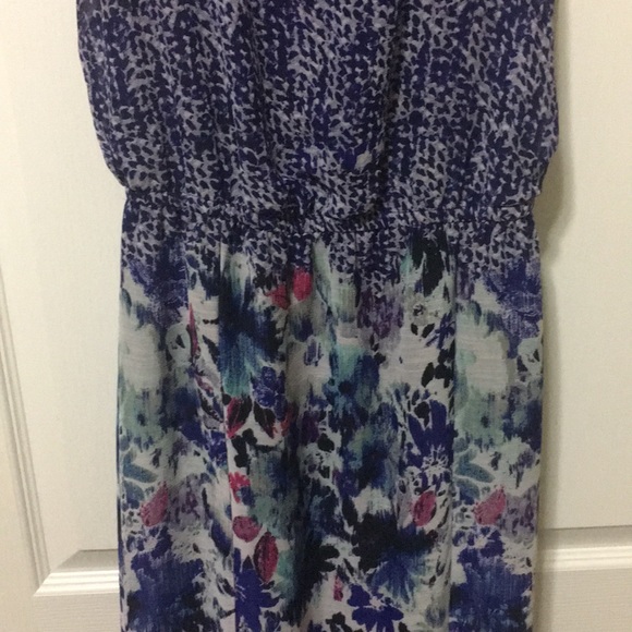 Maurice’s small purple floral maxi dress - Picture 3 of 4